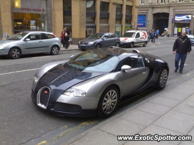 Bugatti Veyron spotted in Liverpool, United Kingdom