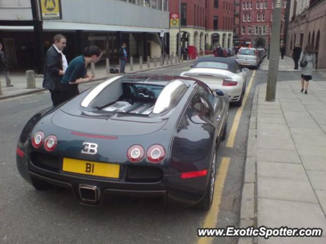 Bugatti Veyron spotted in Liverpool, United Kingdom