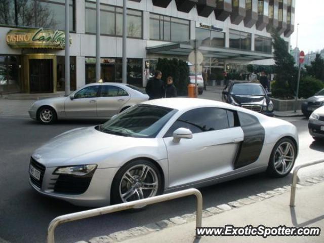 Audi R8 spotted in Budapest, Hungary