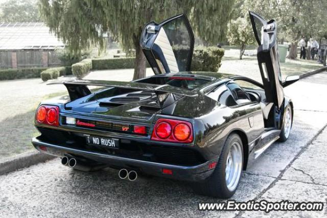 Lamborghini Diablo spotted in Brisbane, Australia