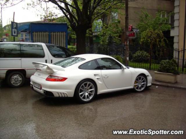 Porsche 911 GT2 spotted in Sofia, Bulgaria