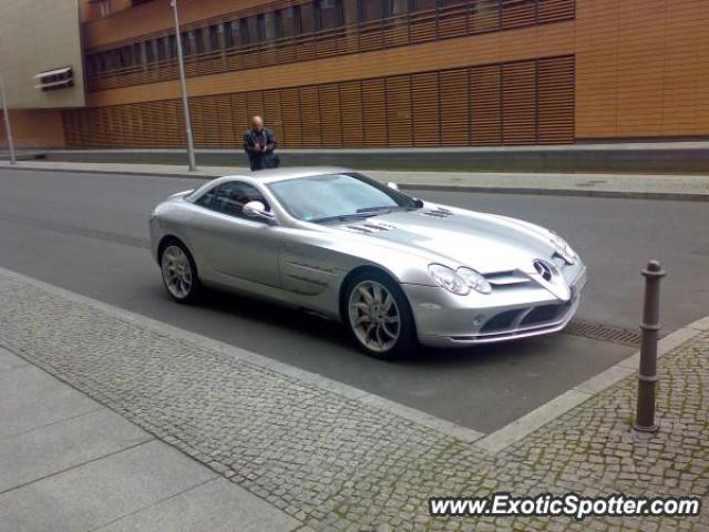 Mercedes SLR spotted in Berlin, Germany