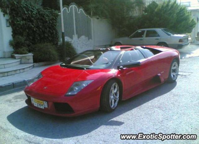 Lamborghini Murcielago spotted in Tehran, Iran