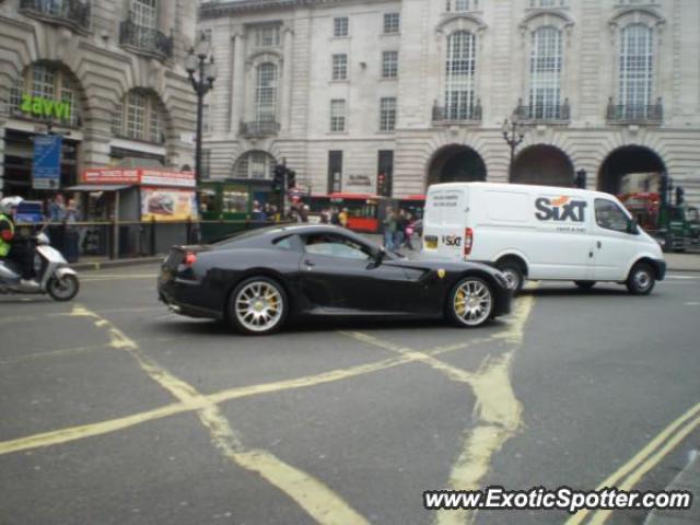 Ferrari 599GTB spotted in London, United Kingdom