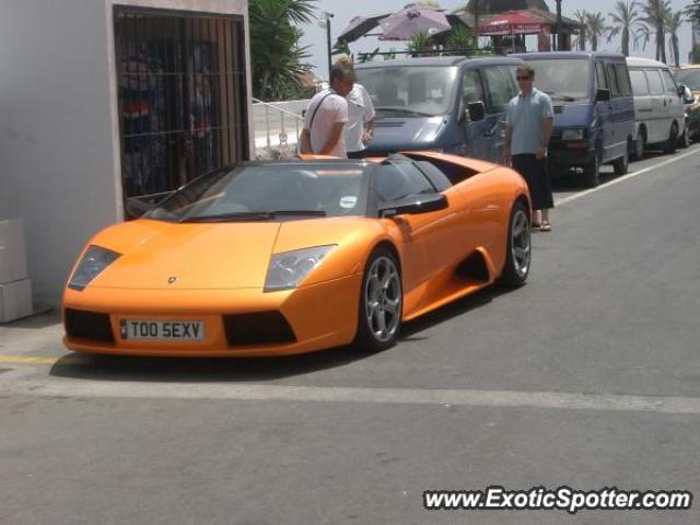 Lamborghini Murcielago spotted in Puerto Banus, Spain