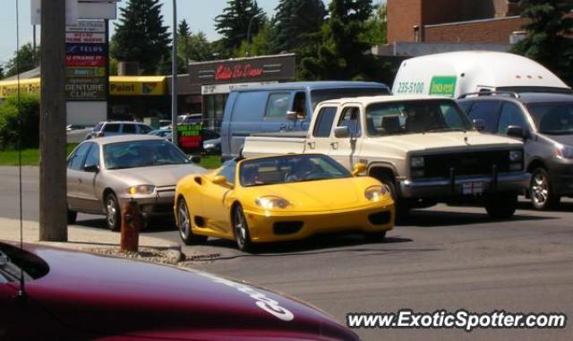 Ferrari 360 Modena spotted in Calgary, Alberta, Canada