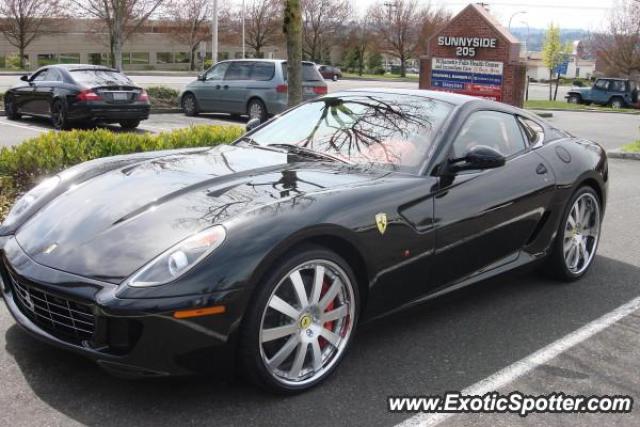 Ferrari 599GTB spotted in Portland, Oregon