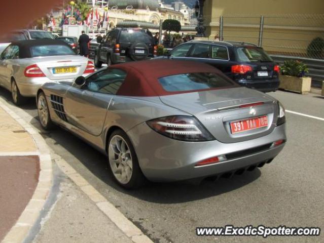 Mercedes SLR spotted in Monaco, Monaco