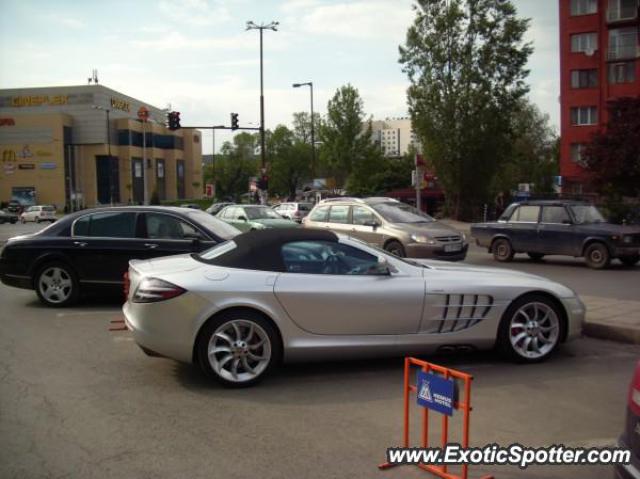 Mercedes SLR spotted in Sofia, Bulgaria