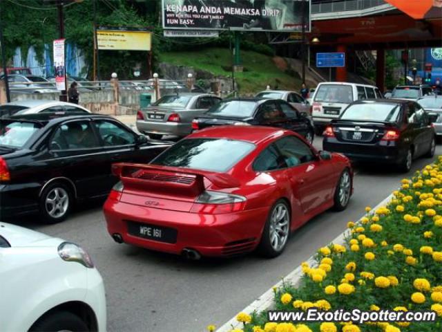 Porsche 911 GT2 spotted in Kuala Lumpur, Malaysia