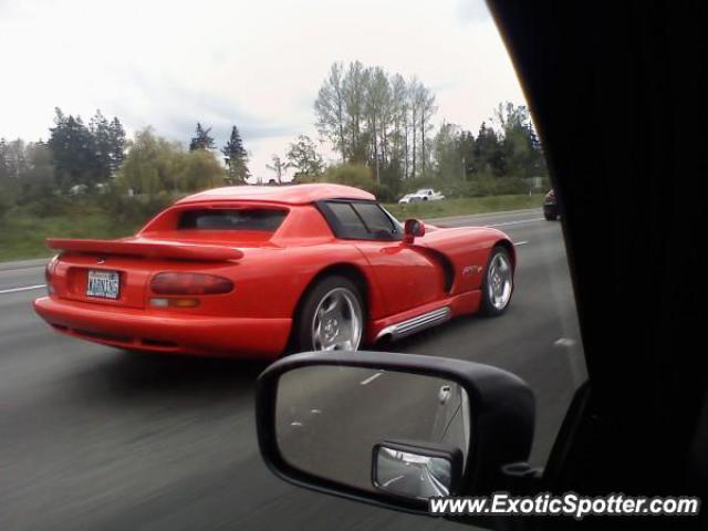 Dodge Viper spotted in Lynnwood, Washington