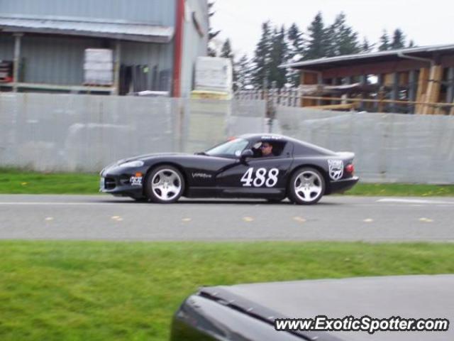 Dodge Viper spotted in Clearview, Washington