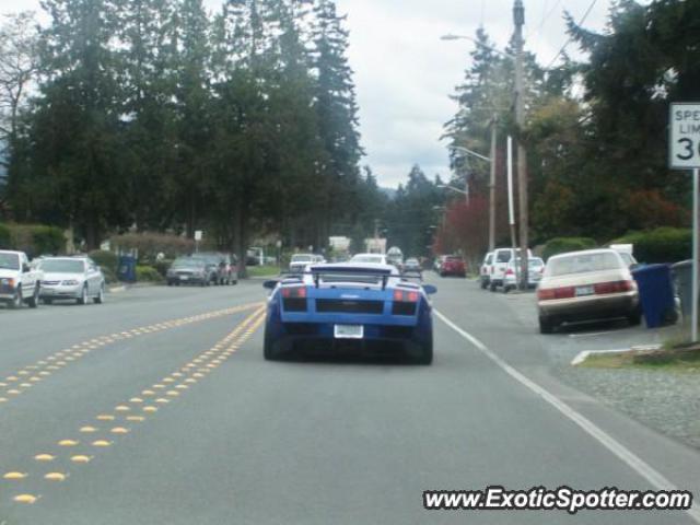 Lamborghini Gallardo spotted in Bellevue, Washington