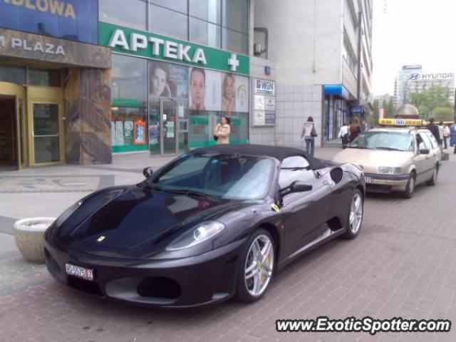 Ferrari F430 spotted in Warsaw, Poland