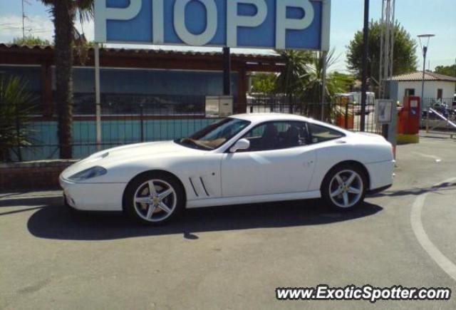 Ferrari 550 spotted in Kusadasi/Aydin, Turkey