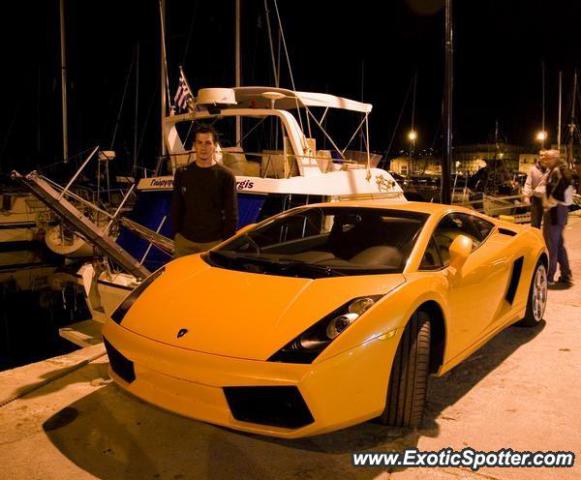 Lamborghini Gallardo spotted in Xania, Greece