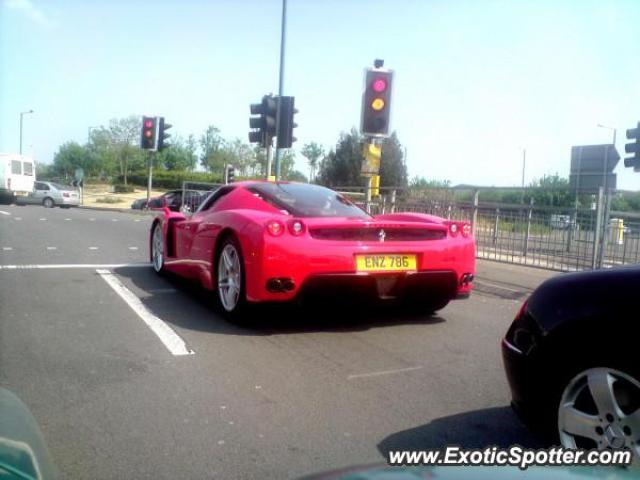 Ferrari Enzo spotted in London, United Kingdom