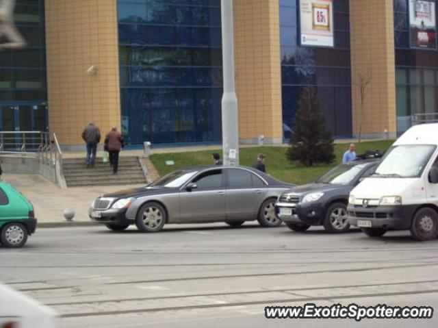 Mercedes Maybach spotted in Sofia, Bulgaria