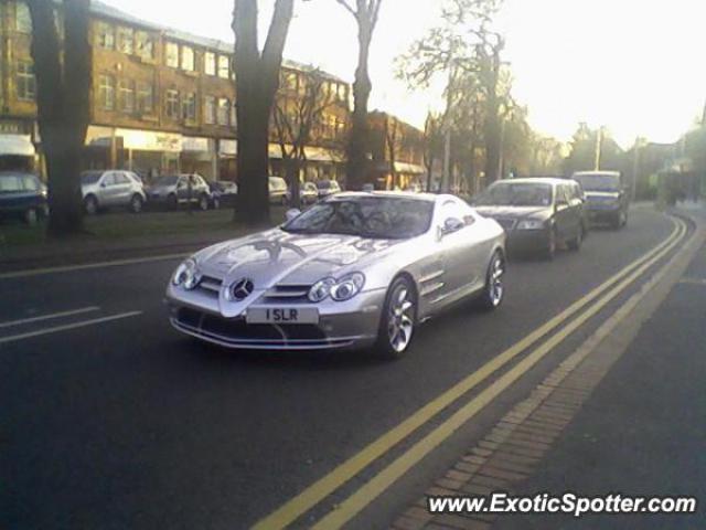 Mercedes SLR spotted in Manchester, United Kingdom