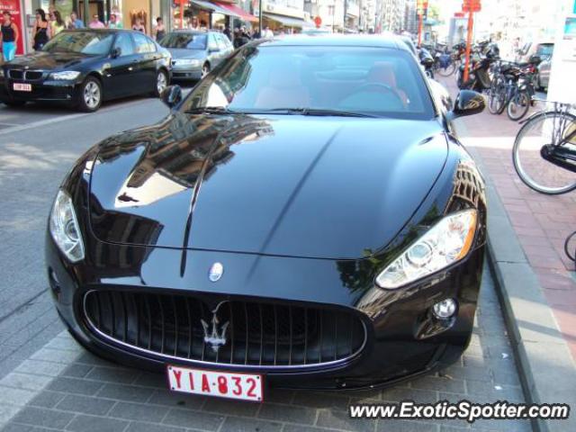 Maserati GranTurismo spotted in Knokke, Belgium