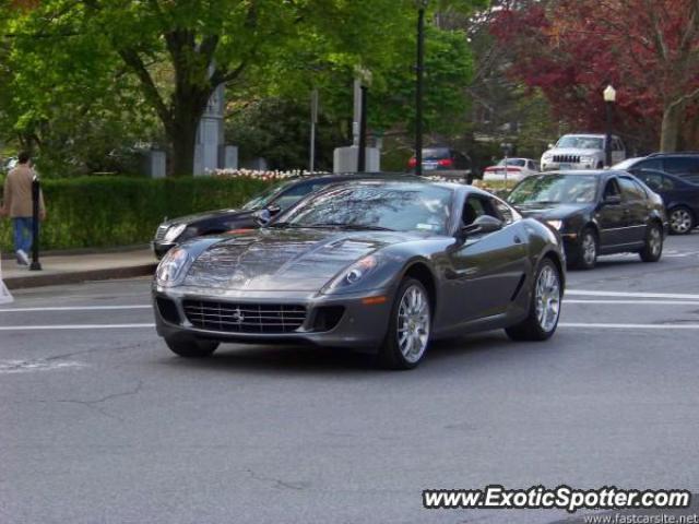 Ferrari 599GTB spotted in Greenwich, Connecticut