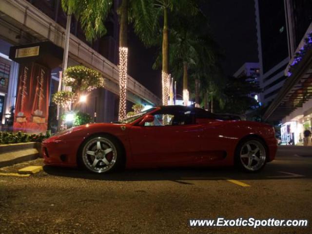 Ferrari 360 Modena spotted in Kuala Lumpur, Malaysia