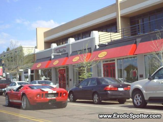 Ford GT spotted in Wayzata, Minnesota