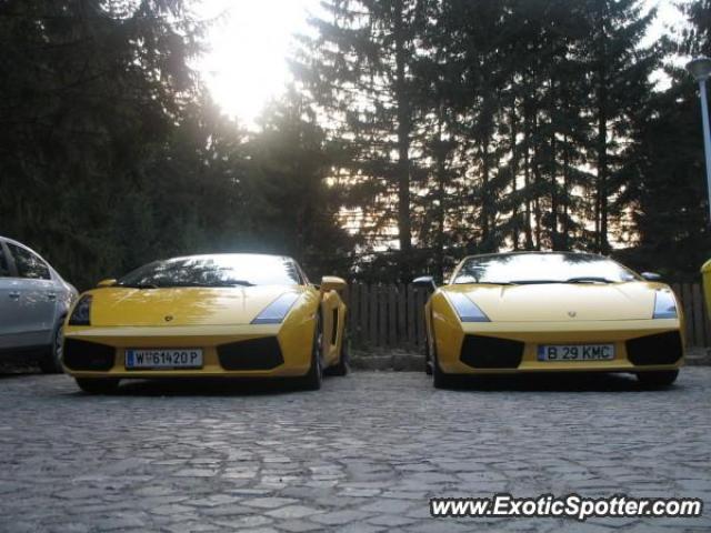 Lamborghini Gallardo spotted in Bucuresti, Romania