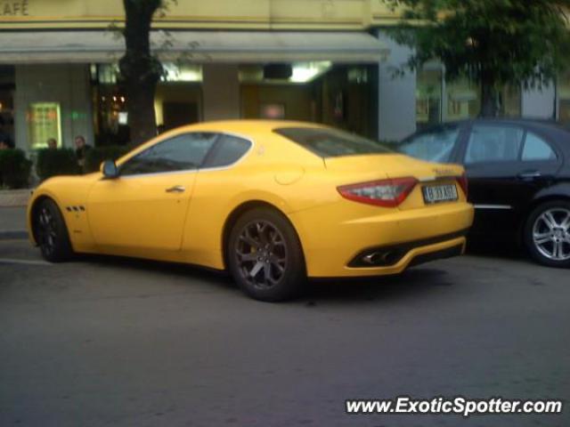 Maserati GranTurismo spotted in Bucharest, Romania