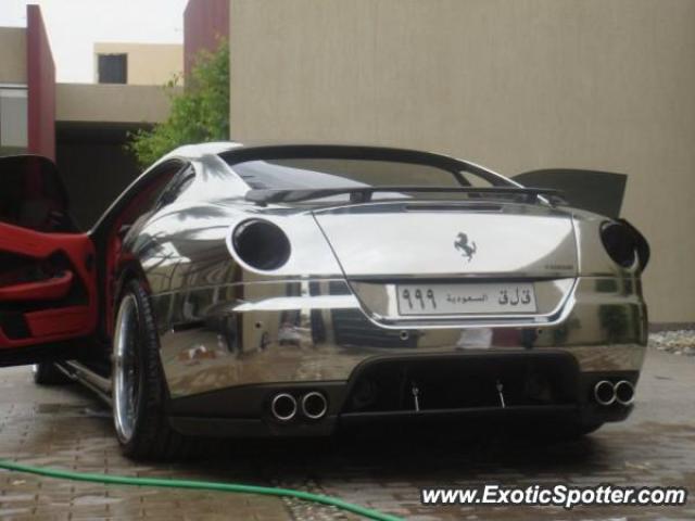 Ferrari 599GTB spotted in Riyadh, Saudi Arabia