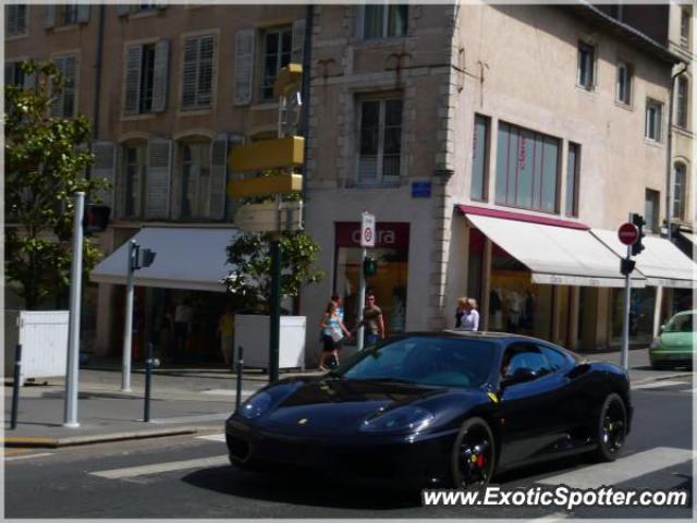 Ferrari 360 Modena spotted in Nancy, France