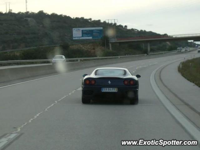 Ferrari 360 Modena spotted in Boliqueime, Portugal