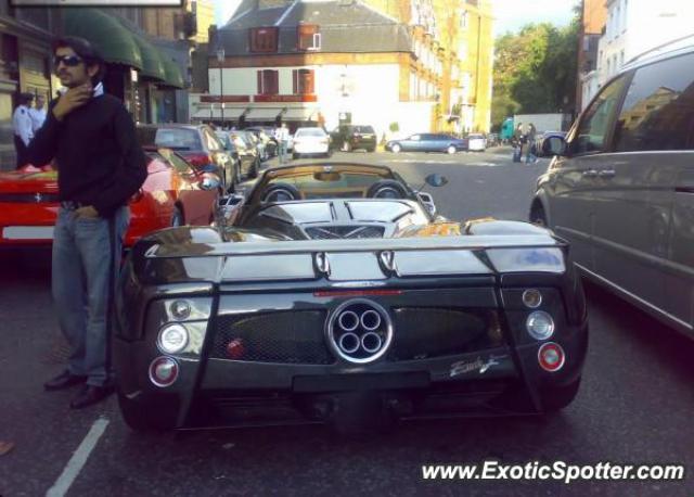 Pagani Zonda spotted in London, United Kingdom