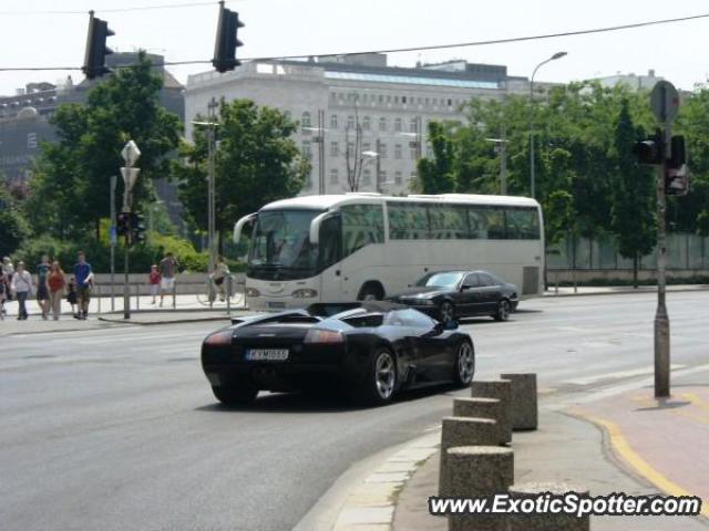 Lamborghini Murcielago spotted in Budapest, Hungary