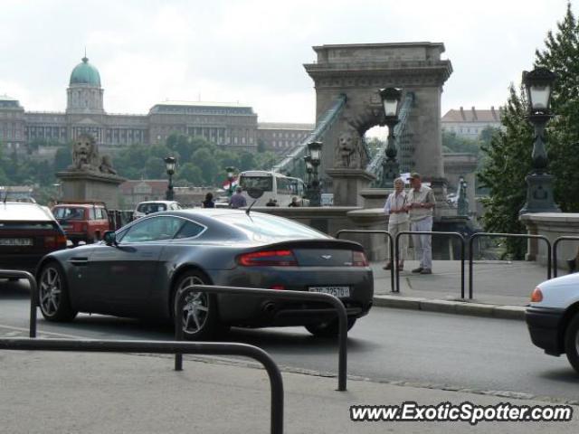 Aston Martin Vantage spotted in Budapest, Hungary