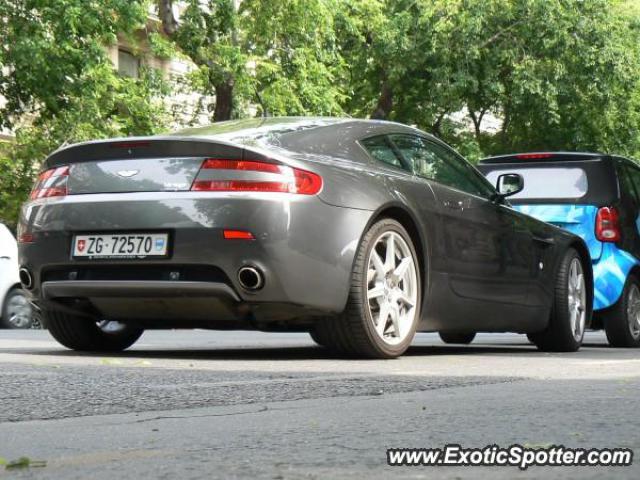 Aston Martin Vantage spotted in Budapest, Hungary