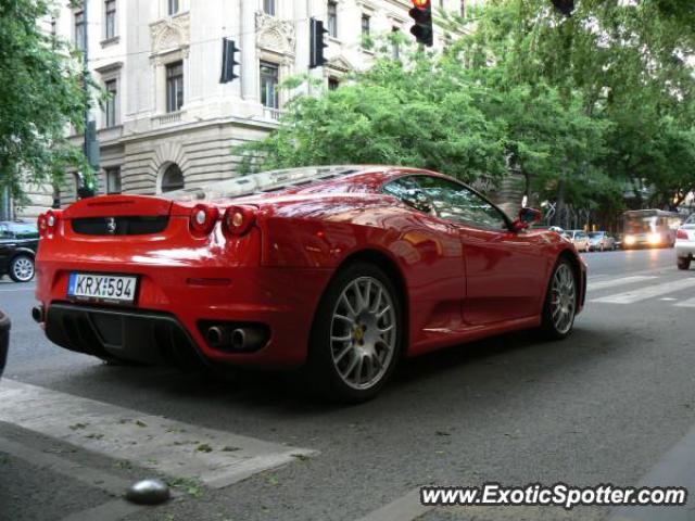 Ferrari F430 spotted in Budapest, Hungary