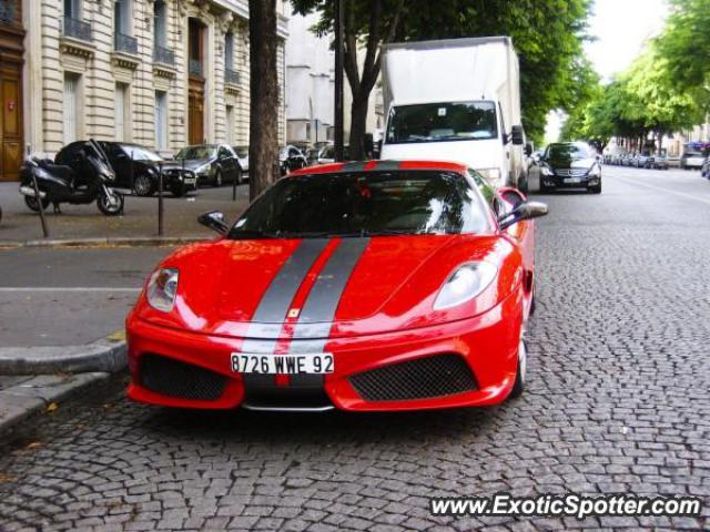 Ferrari F430 spotted in Paris, France