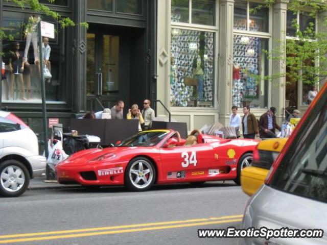 Ferrari 360 Modena spotted in New York, New York