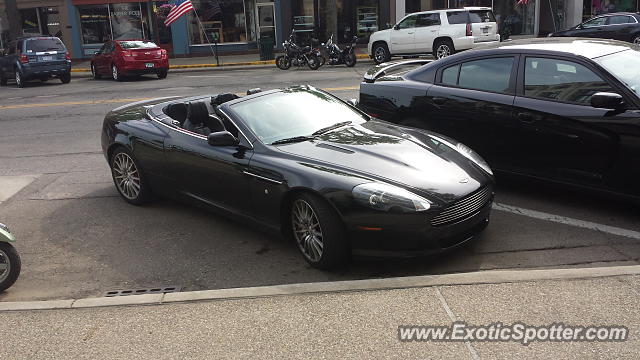 Aston Martin DB9 spotted in Birmingham, Michigan