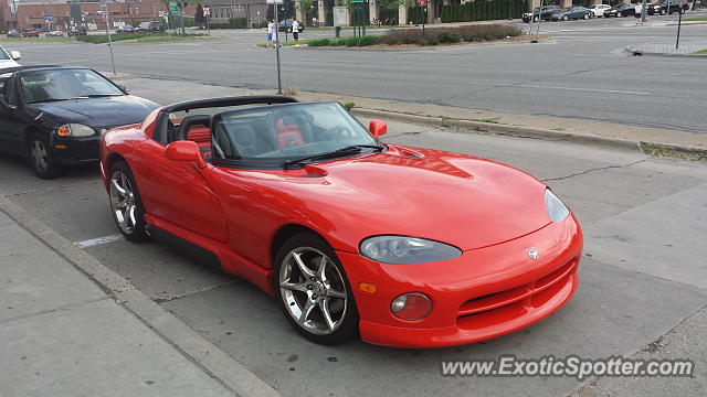 Dodge Viper spotted in Birmingham, Michigan