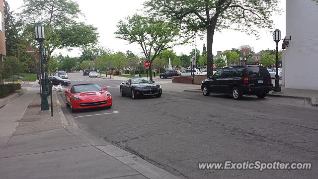 Maserati GranTurismo spotted in Birmingham, Michigan