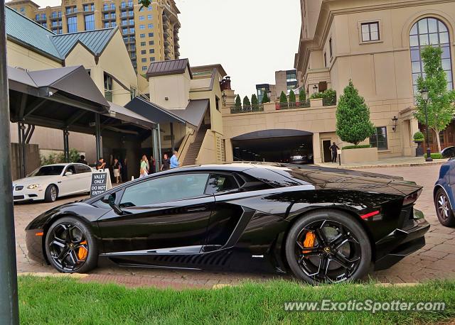 Lamborghini Aventador spotted in Atlanta, Georgia