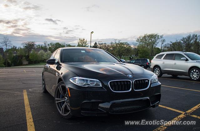 BMW M5 spotted in Lake Zurich, Illinois