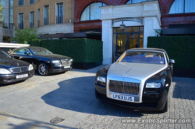 Rolls Royce Wraith spotted in London, United Kingdom