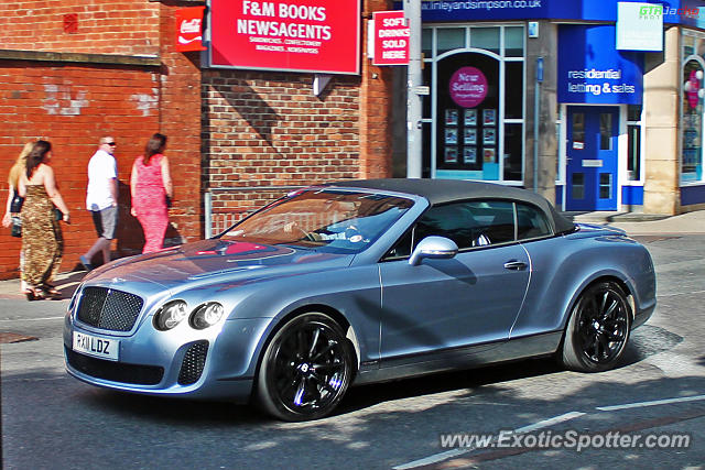 Bentley Continental spotted in Leeds, United Kingdom