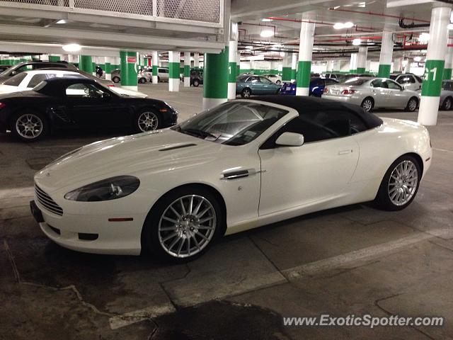 Aston Martin DB9 spotted in Arlington, Virginia