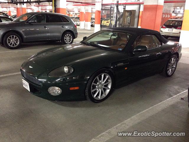 Aston Martin DB7 spotted in Arlington, Virginia