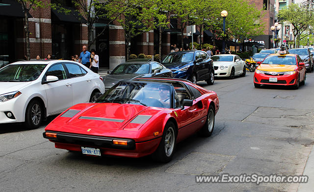 Ferrari 308 spotted in Toronto, Canada