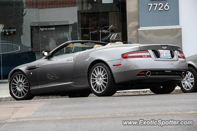 Aston Martin DB9 spotted in La Jolla, California